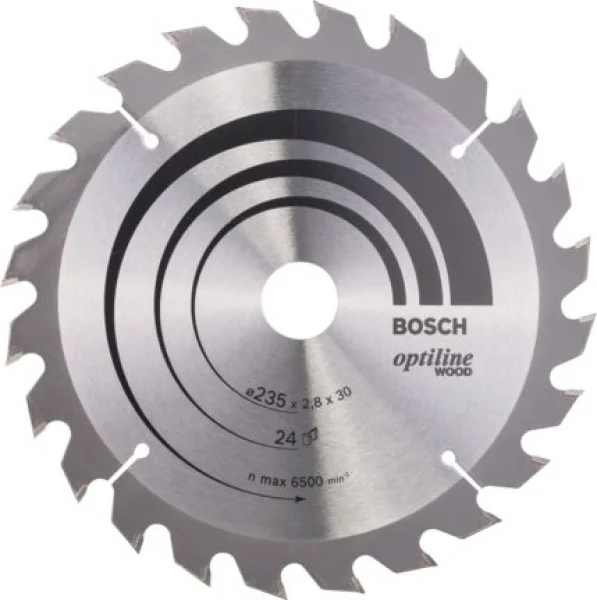 Bosch optiline wood lama per sega circolare 235x30 mm per legno 2608640725 - dettaglio 1