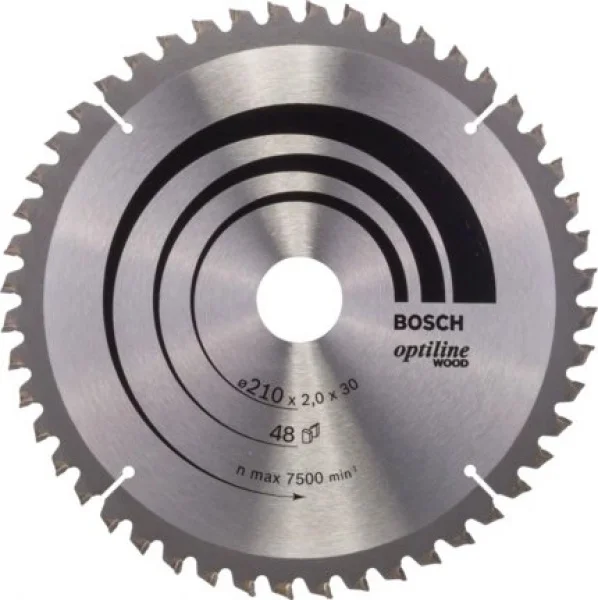 Bosch optiline wood lama per troncatrice 210x30 mm per legno 2608640430 - dettaglio 1