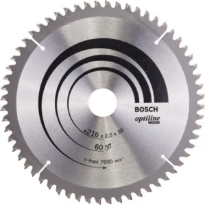 Bosch optiline wood lama per troncatrice 216x30 mm per legno 2608640433 - dettaglio 1