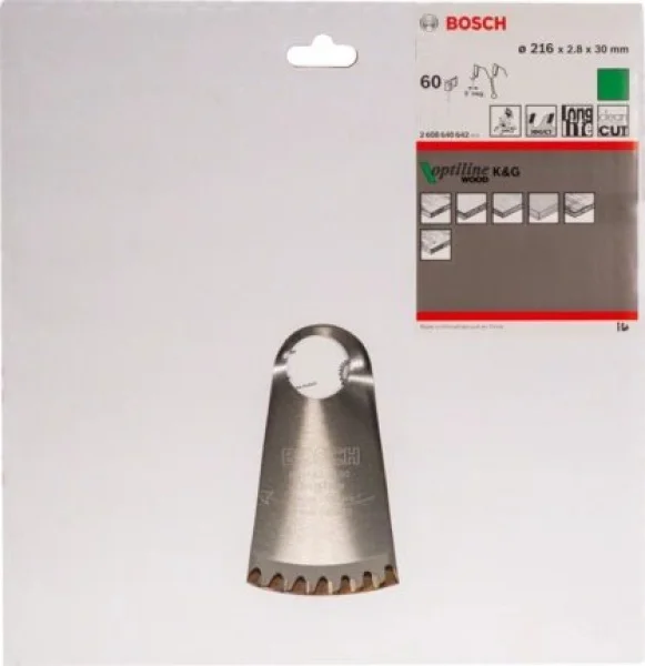 Bosch optiline wood lama per troncatrice 216x30 mm per legno 2608640642 - dettaglio 2