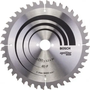Bosch optiline wood lama per troncatrice 250x30 mm per legno 2608640643 - dettaglio 1
