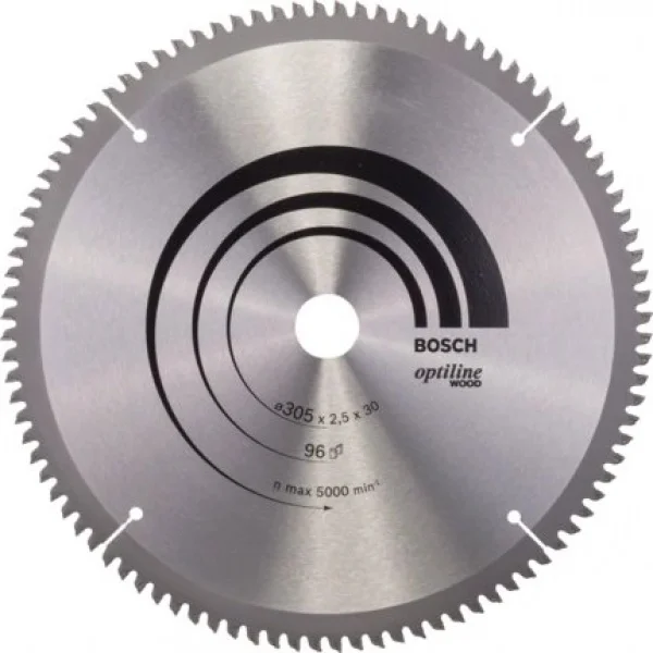 Bosch optiline wood lama per troncatrice 305x30 mm per legno 2608640442 - dettaglio 1