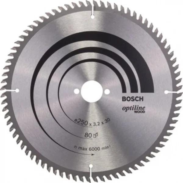 Bosch optiline wood lama per seghe da banco 250x30 mm per legno 2608640660 - dettaglio 1