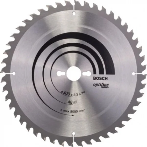 Bosch optiline wood lama per seghe da banco 300x30 mm per legno 2608640672 - dettaglio 1