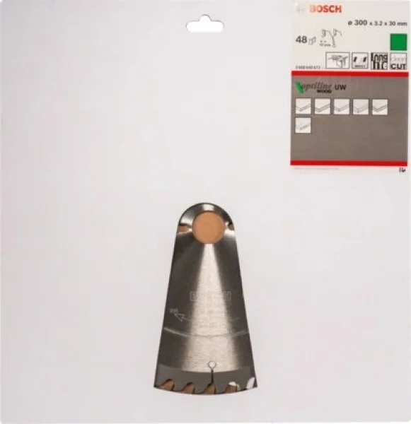 Bosch optiline wood lama per seghe da banco 300x30 mm per legno 2608640672 - dettaglio 2