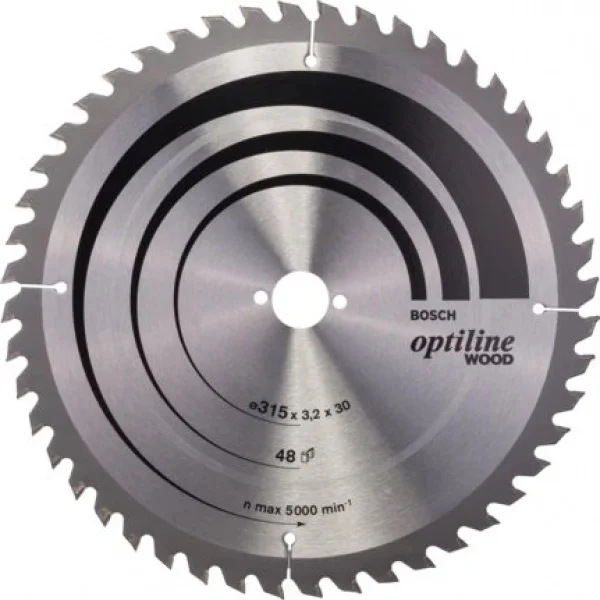 Bosch optiline wood lama per seghe da banco 315x30 mm per legno 2608640673 - dettaglio 1