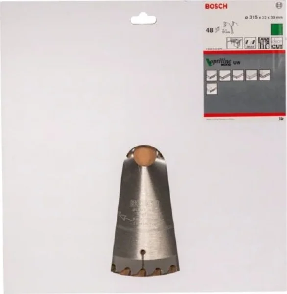 Bosch optiline wood lama per seghe da banco 315x30 mm per legno 2608640673 - dettaglio 2