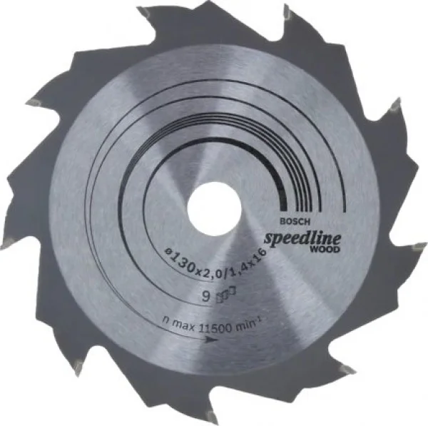Bosch speedline wood lama per sega circolare 130x16 mm per legno 2608640774 - dettaglio 1
