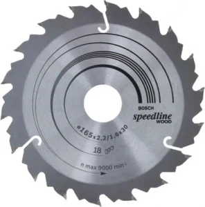 Bosch speedline wood lama per sega circolare 165x30 mm per legno 2608640789 - dettaglio 1