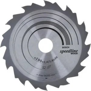 Bosch speedline wood lama per sega circolare 190x30 mm per legno 2608640800 - dettaglio 1