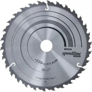 Bosch speedline wood lama per sega circolare 230x30 mm per legno 2608640805 - dettaglio 1