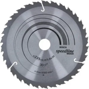 Bosch speedline wood lama per sega circolare 235x30 mm per legno 2608640807 - dettaglio 1
