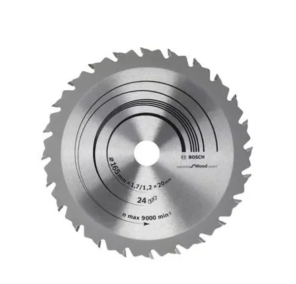 Bosch speedline wood lama per sega circolare 165x20 mm per legno 2608642601 - dettaglio 1
