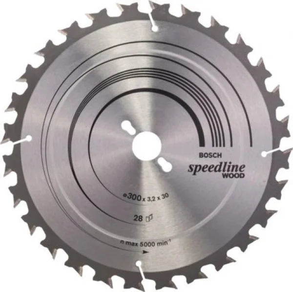 Bosch speedline wood lama per sega da banco 300x30 mm per legno 2608640681 - dettaglio 1