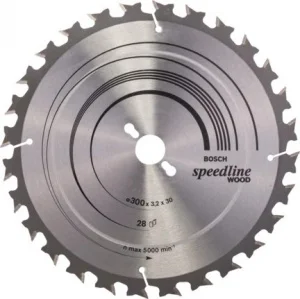 Bosch speedline wood lama per sega da banco 300x30 mm per legno 2608640681 - dettaglio 1