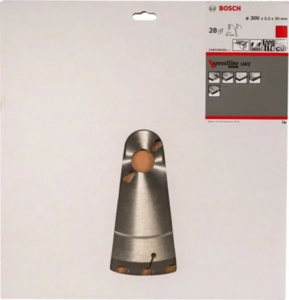 Bosch speedline wood lama per sega da banco 300x30 mm per legno 2608640681 - dettaglio 2
