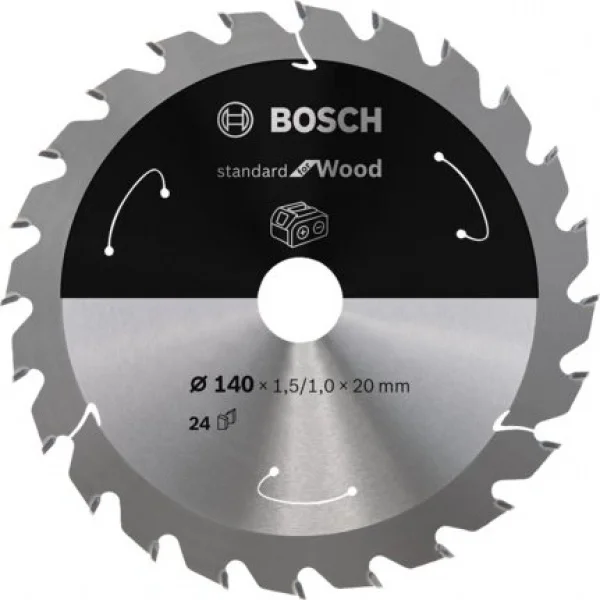 Bosch standard for wood lama per sega circolare 140x20 mm per legno 2608837671 - dettaglio 1