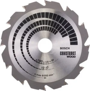 Bosch standard for construct wood lama per sega circolare 190x30 mm per legno chiodato 2608640633 - dettaglio 1