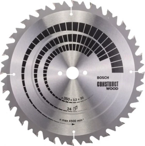 Bosch standard for construct wood lama per sega da banco 350x30 mm per legno 2608640702 - dettaglio 1
