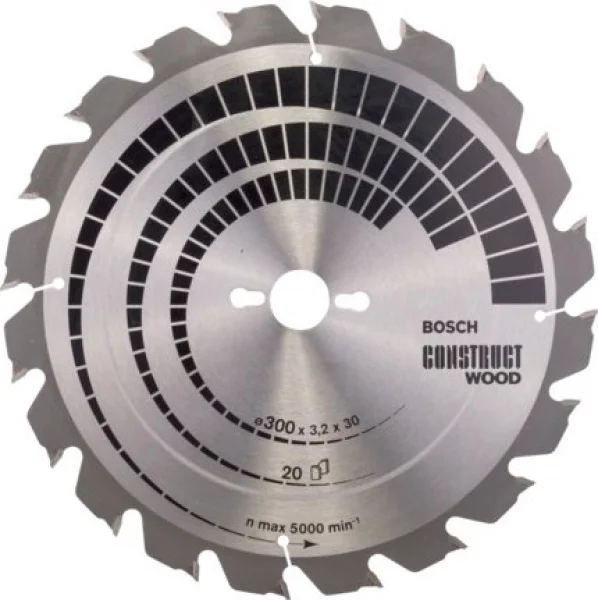 Bosch standard for construct wood lama per sega da banco 300x30 mm per legno 2608640690 - dettaglio 1