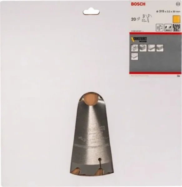 Bosch standard for construct wood lama per sega da banco 315x30 mm per legno 2608640691 - dettaglio 2