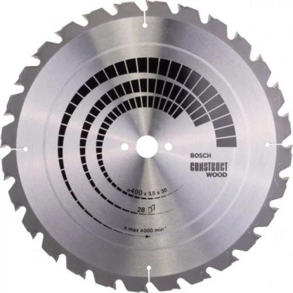 Bosch standard for construct wood lama per sega da banco 400x30 mm per legno 2608640693 - dettaglio 1