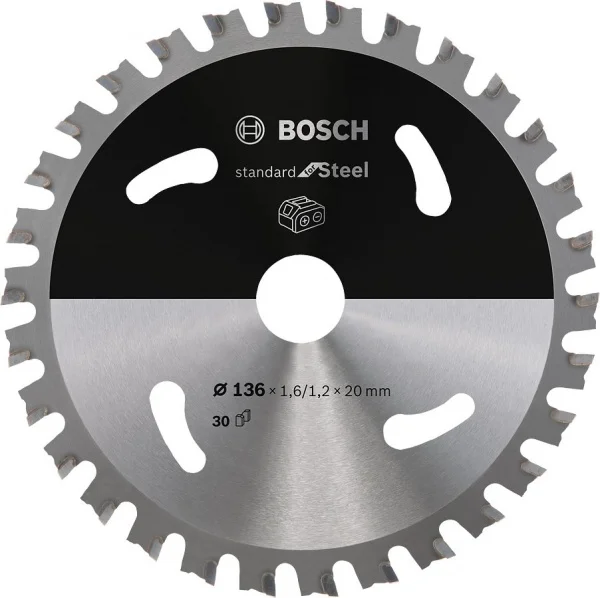 Bosch standard for steel lama per sega circolare 136x20 mm per acciaio 2608837746 - dettaglio 1