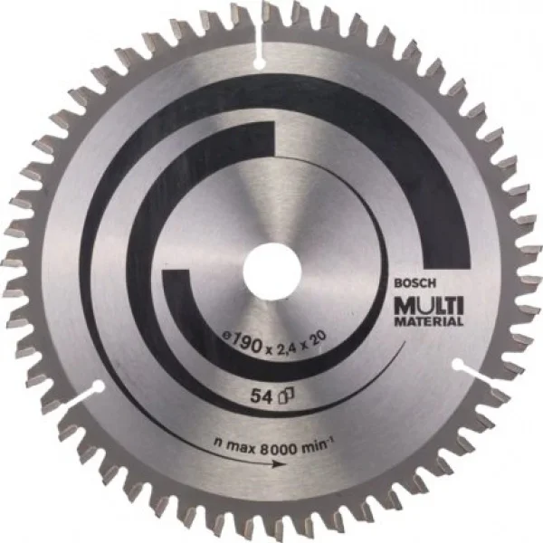 Bosch standard for multi material lama per sega circolare 190x20 mm multimateriale 2608640508 - dettaglio 1