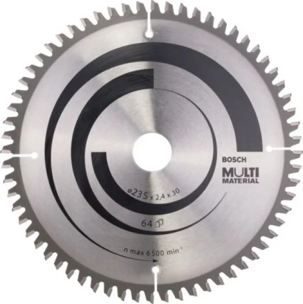 Bosch standard for multi material lama per sega circolare 235x30 mm multimateriale 2608640514 - dettaglio 1
