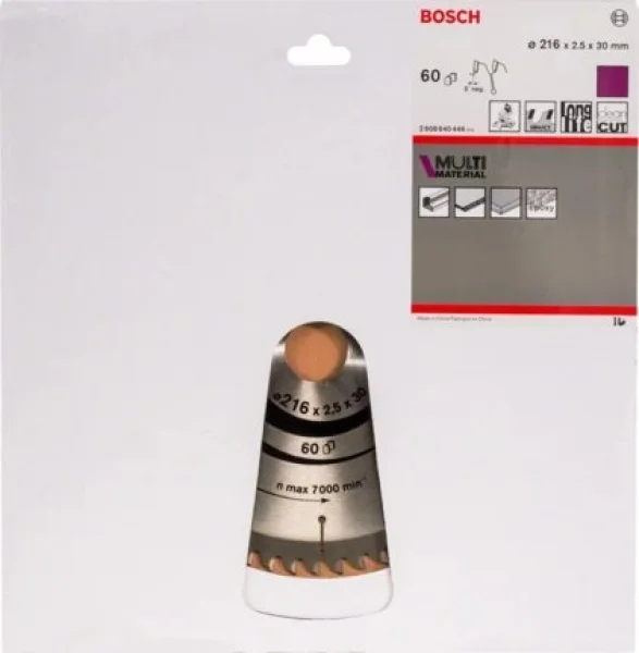 Bosch standard for multi material lama per troncatrice 216x30 mm per multimateriale 2608640446 - dettaglio 2
