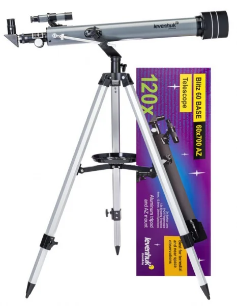 Levenhuk blitz 60 base telescopio rifrattore acromatico 77099 - dettaglio 2