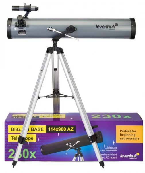 Levenhuk blitz 114 base telescopio riflettore newtoniano 77103 - dettaglio 2