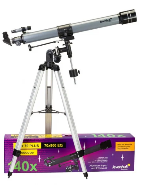 Levenhuk blitz 70 plus telescopio rifrattore acromatico 77108 - dettaglio 2