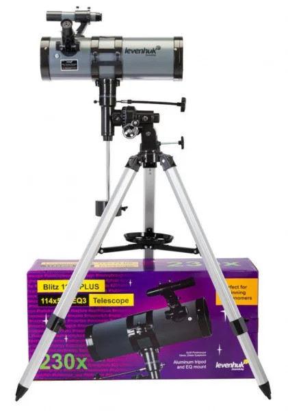 Levenhuk blitz 114s plus telescopio riflettore newtoniano 77105 - dettaglio 2