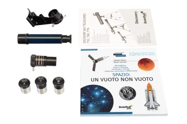 Discovery sky t76 telescopio riflettore newtoniano con libro 79242 - dettaglio 2