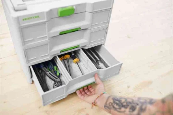Festool sys3-sort/3 m 337 valigetta sortainer per accessori 577769 - dettaglio 5