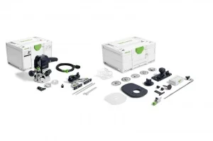 Festool OF 1010 REBQ-Set Fresatrice verticale 1010 W con accessori - 578049