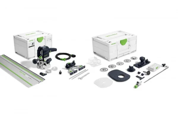Festool OF 1010 REBQ-FS-Set Fresatrice verticale 1010 W con binario - 578051