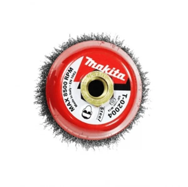 Makita t-02004 spazzola a tazza m14 per metallo 100 mm - dettaglio 1