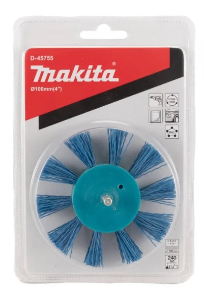 Makita d-45755 spazzola per trapani nylon flap a grana fine - dettaglio 3