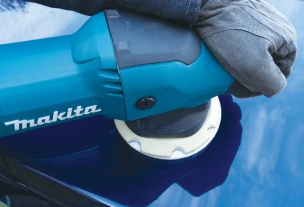 Makita d-74631 tampone velcrato 125 mm in feltro per lucidare - dettaglio 4