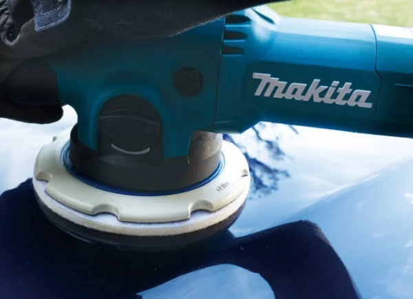 Makita d-74619 tampone velcrato 150 mm in feltro per lucidare - dettaglio 4