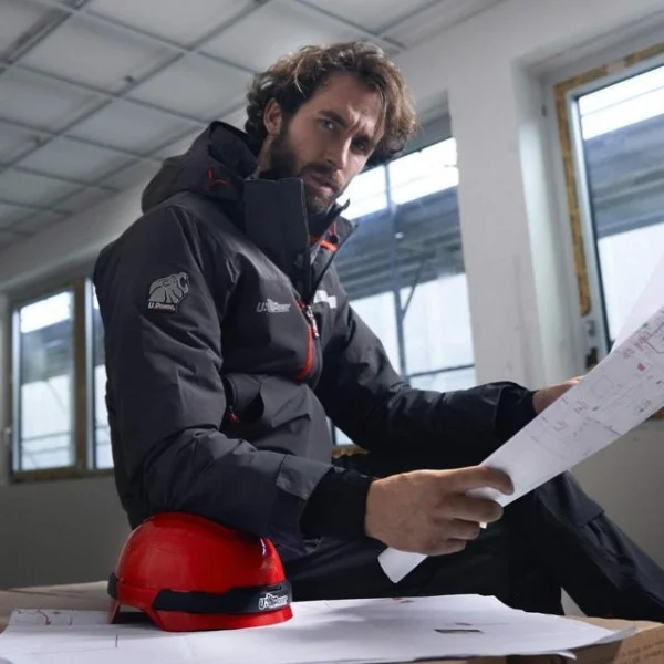 U-power antares casco di protezione da lavoro red magma hs001rm - dettaglio 5