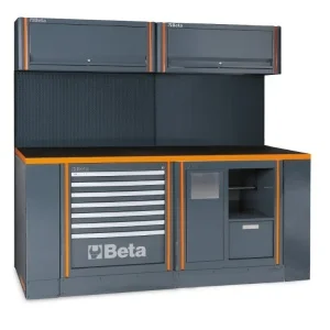 Beta c55pb-pro/7 combinazione completa arredamento officina - dettaglio 1