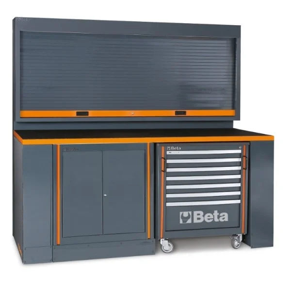 Beta c55pb-pro/8 combinazione completa arredamento officina - dettaglio 1