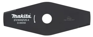 Makita d-66058 lama in metallo a 2 denti per decespugliatore - dettaglio 1