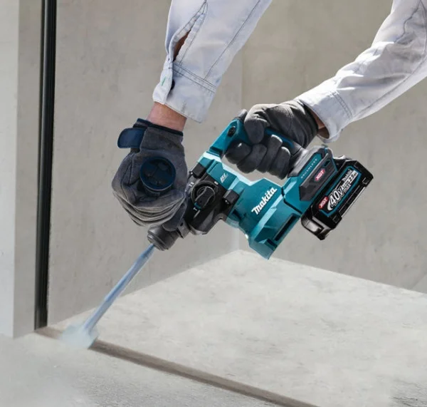 Makita hr010gz01 tassellatore xgt sds-plus 40 v senza batteria - dettaglio 9