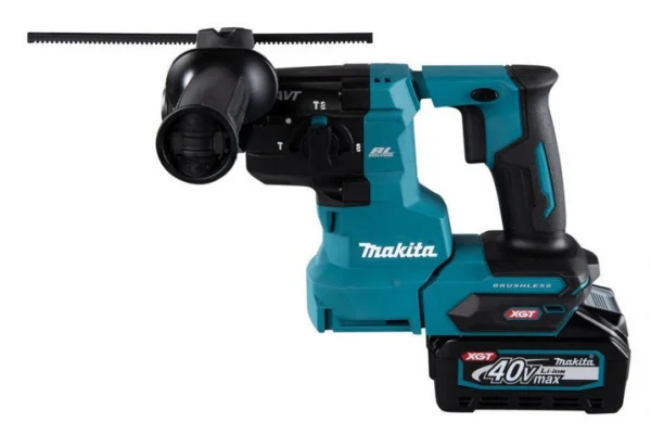 Makita HR010GD201 Tassellatore XGT SDS-Plus 40 V con due batterie - HR010GD201