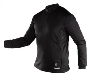 Makita dcx201a maglia termica cxt - lxt con zip e powerbank - dettaglio 1
