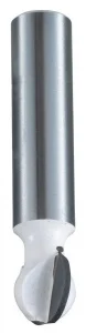 Makita  fresa sferica con gambo 8 mm - dettaglio 1